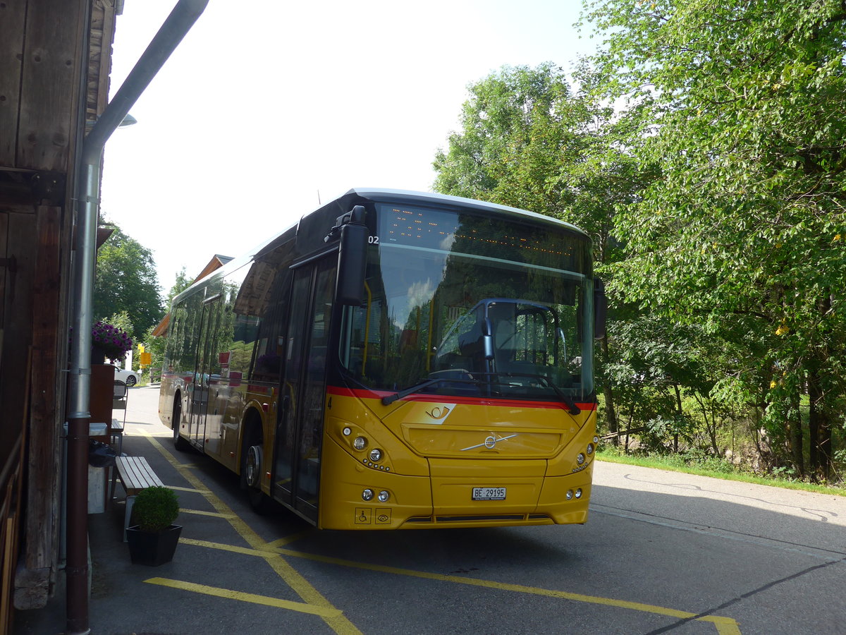 (184'504) - ASK Schangnau - Nr. 4/BE 29'195 - Volvo am 26. August 2017 in Schangnau, Kemmeriboden