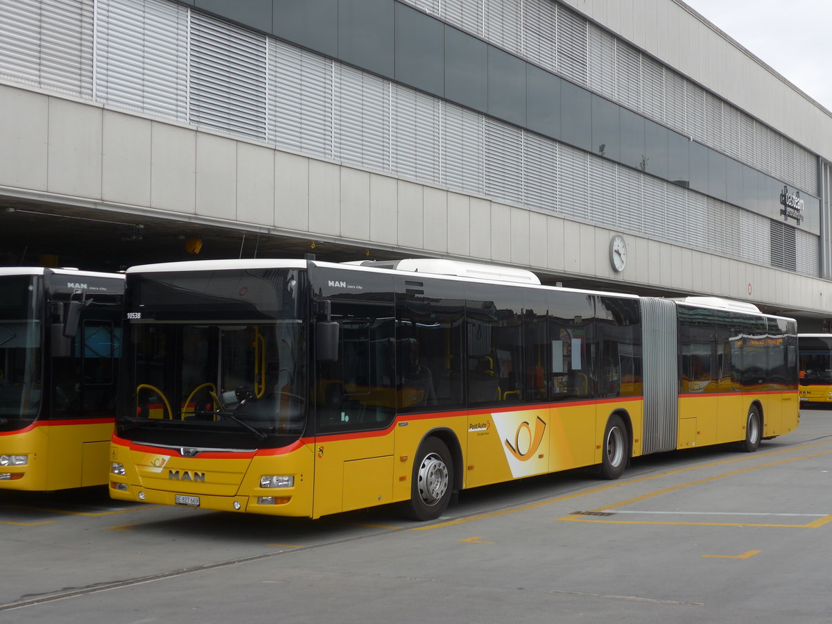 (184'516) - PostAuto Bern - Nr. 669/BE 827'669 - MAN am 27. August 2017 in Bern, Postautostation