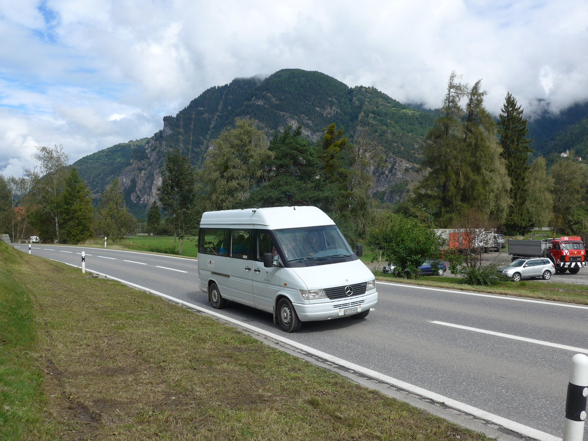 (184'895) - Bearth, Bonaduz - GR 220'660 - Mercedes am 16. September 2017 in Cazis, Bndner Arena