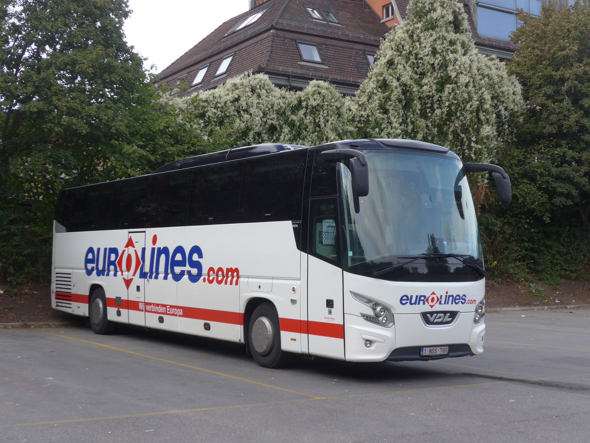 (185'060) - Aus Belgien: De Vrij, Turnhout - 1-NSS-780 - VDL am 16. September 2017 in Z�rich, Sihlquai