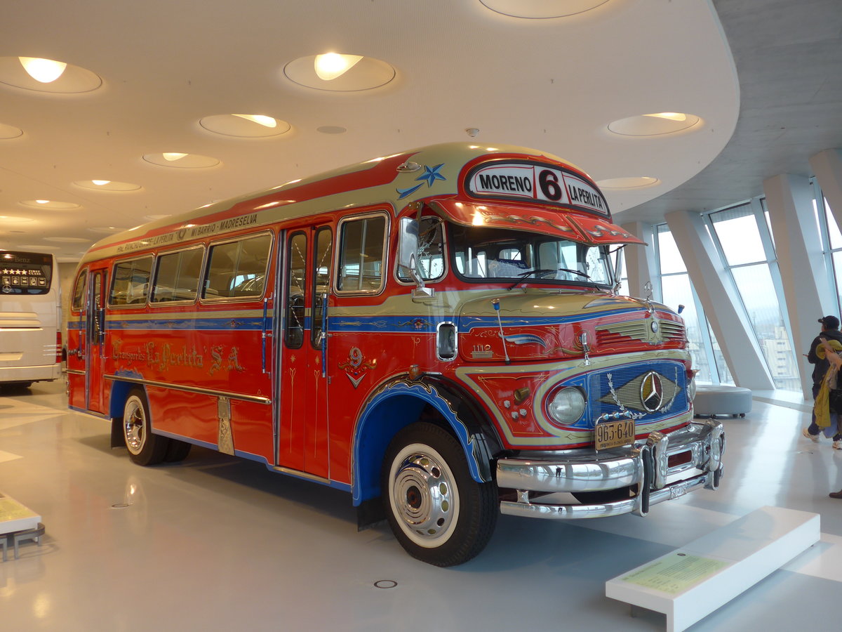 (186'345) - Aus Argentinien: La Perlita, Buenos Aires - Nr. 9/963'640 - Mercedes am 12. November 2017 in Stuttgart, Mercedes-Benz Museum