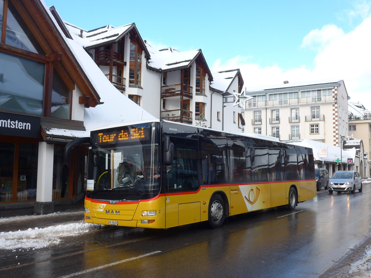(187'563) - D�nser, Trimmis - GR 95'435 - MAN am 1. Januar 2018 in Lenzerheide, Post