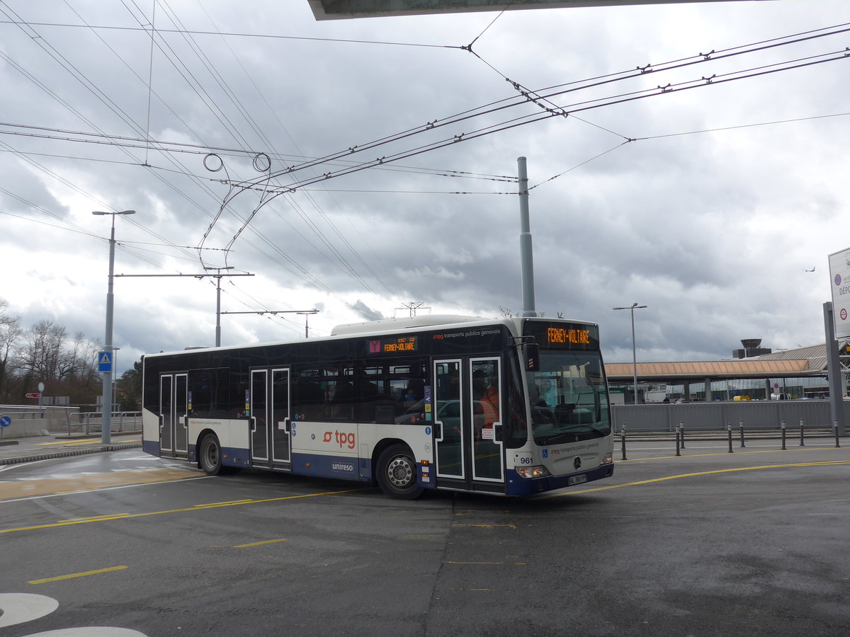 (189'288) - Aus Frankreich: TPG Gen�ve (France) Nr. 961/AL 380 PP - Mercedes am 12. M�rz 2018 in Gen�ve, A�roport