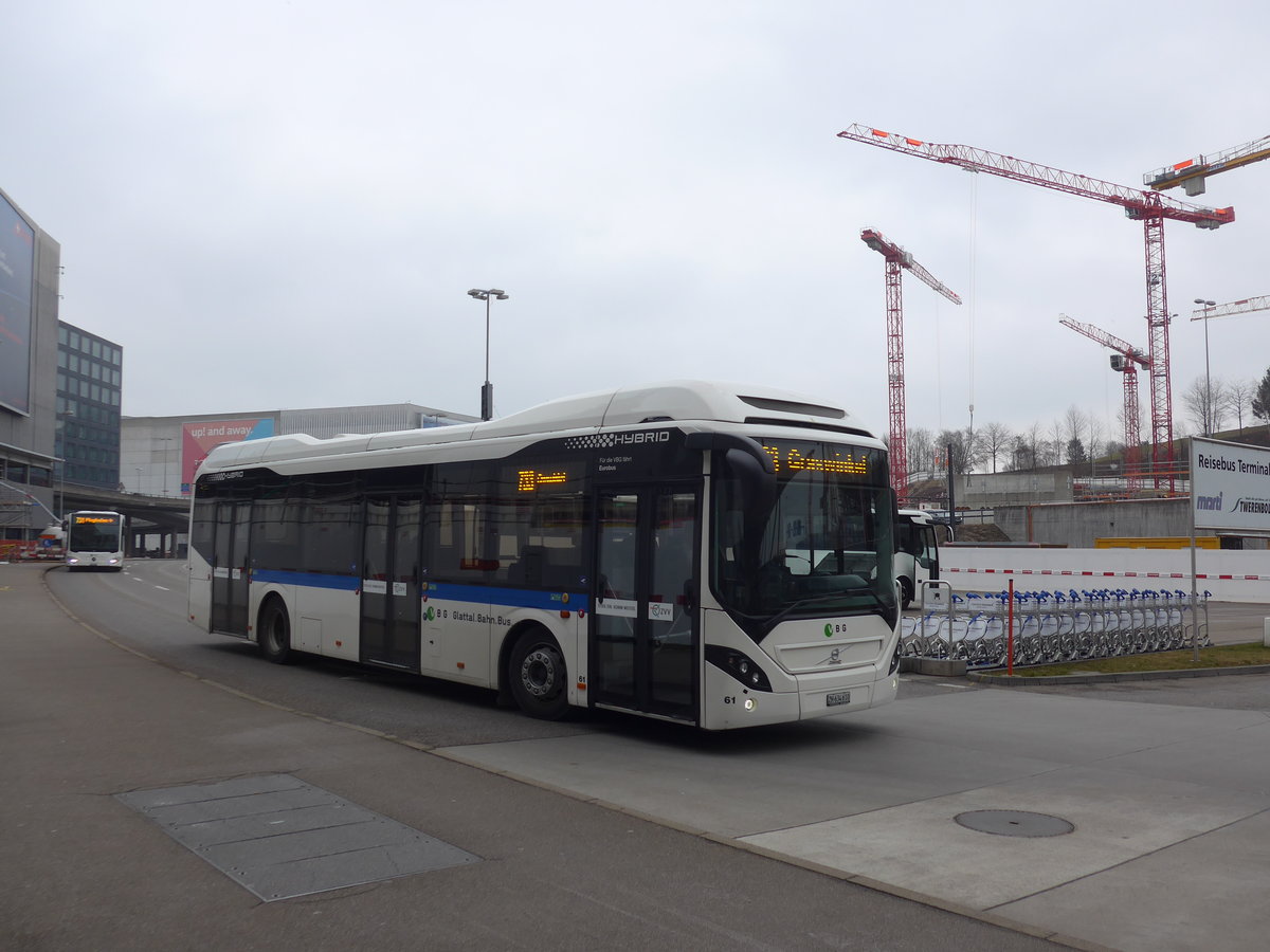 (189'560) - Welti-Furrer, Bassersdorf - Nr. 61/ZH 634'610 - Volvo am 19. M�rz 2018 in Z�rich, Flughafen