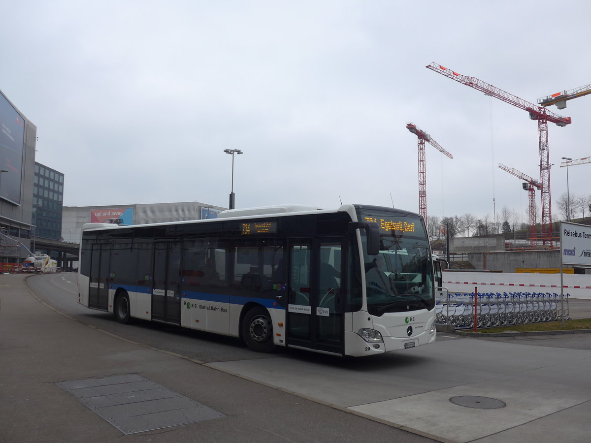 (189'561) - Maag, Kloten - Nr. 20/ZH 929'620 - Mercedes am 19. M�rz 2018 in Z�rich, Flughafen
