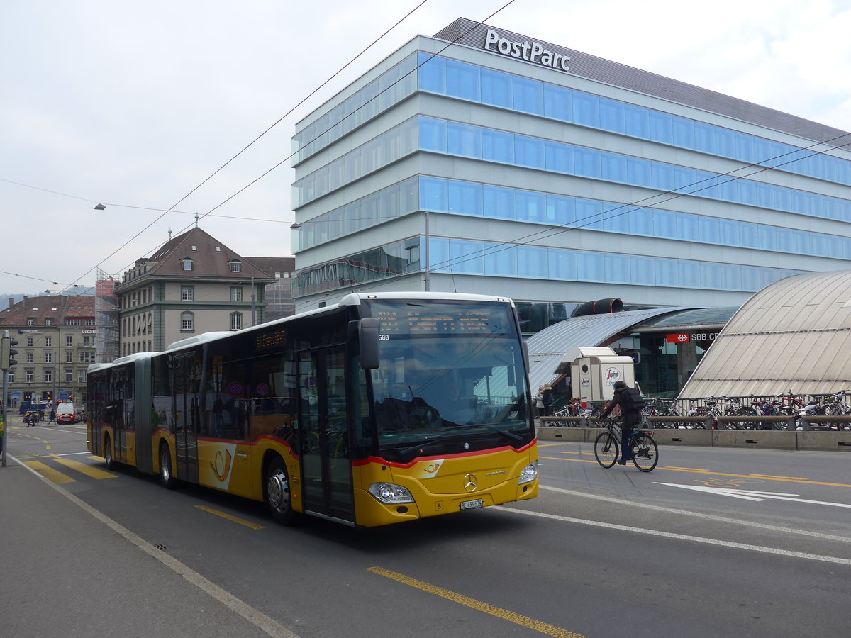 (189'617) - PostAuto Bern - Nr. 634/BE 734'634 - Mercedes am 26. M�rz 2018 in Bern, Schanzenstrasse