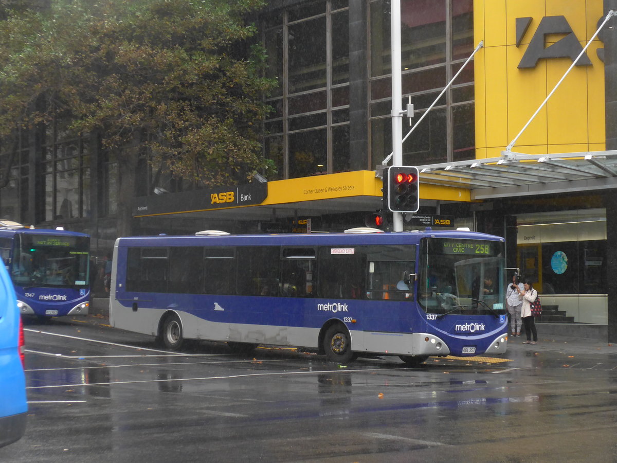 (192'048) - Metrolink, Auckland - Nr. 1337/AQL357 - MAN/Designline am 30. April 2018 in Auckland