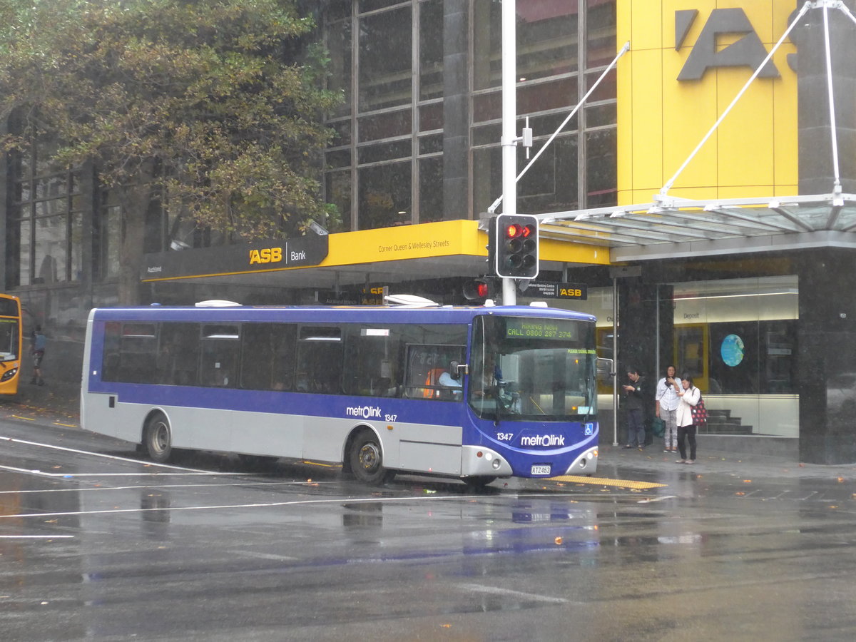 (192'049) - Metrolink, Auckland - Nr. 1347/ATZ463 - MAN/Designline am 30. April 2018 in Auckland