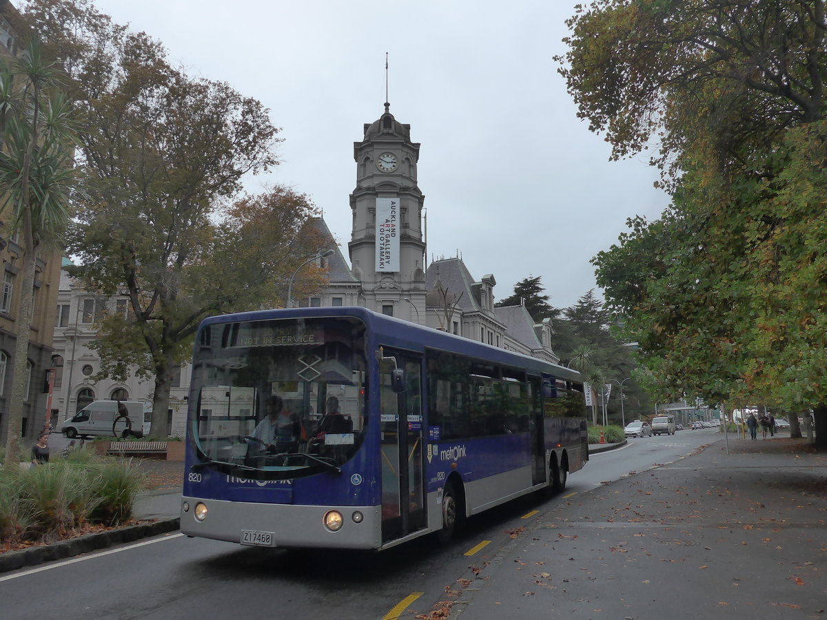 (192'113) - Metrolink, Auckland - Nr. 820/ZI7460 - MAN/Fairfax am 30. April 2018 in Auckland