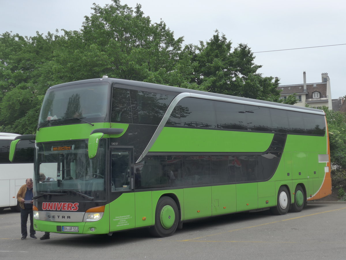 (192'309) - Aus Deutschland: Univers, K�ln - BN-UR 512 - Setra am 3. Mai 2018 in Z�rich, Sihlquai
