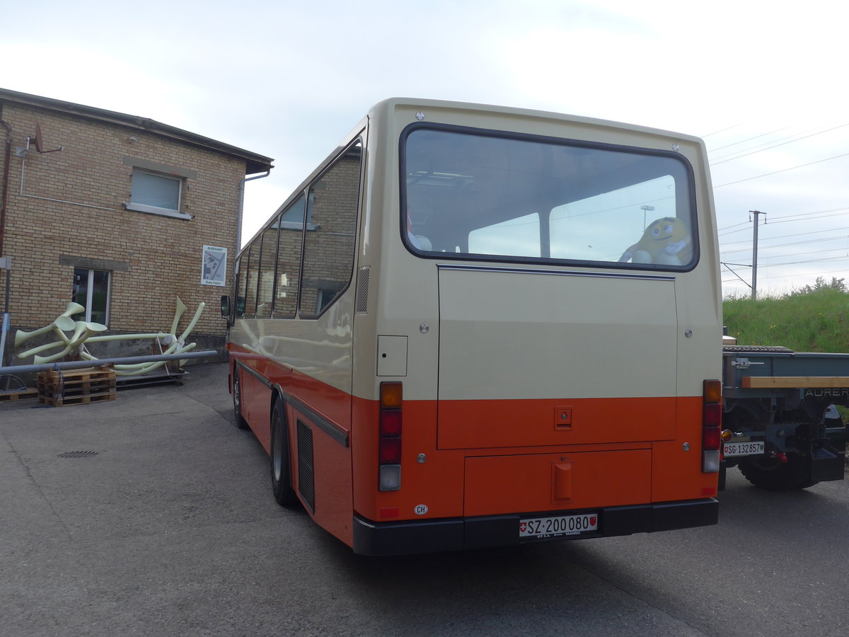 (192'329) - AWD Dienstleistungen, H�nenberg - SZ 200'080 - NAW/Hess (ex AMSA Chiasso Nr. 22; ex Tischhauser, Oberschan) am 5. Mai 2018 in Attikon, Wegm�ller