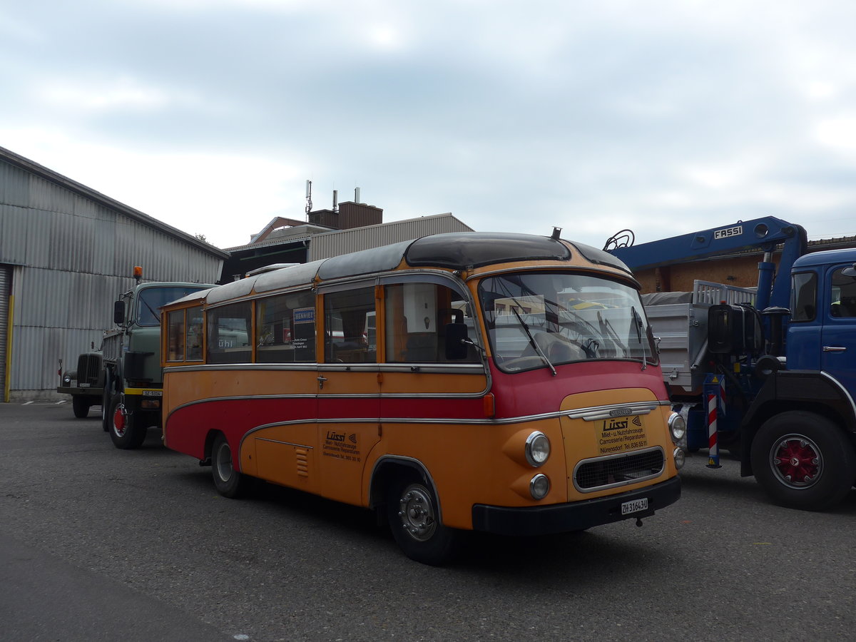 (192'365) - Lssi, Oberembrach - ZH 31'643 U - Dennis/FHS (ex Leu, Schaffhausen) am 5. Mai 2018 in Attikon, Wegmller