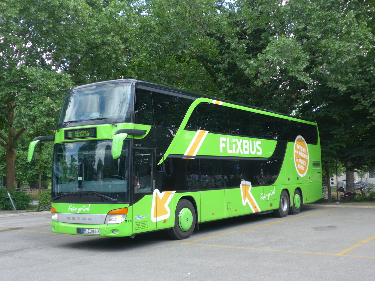 (194'257) - Aus Deutschland: Albus, M�nchen - Nr. M8053/M-EU 8053 - Setra am 18. Juni 2018 in Z�rich, Sihlquai