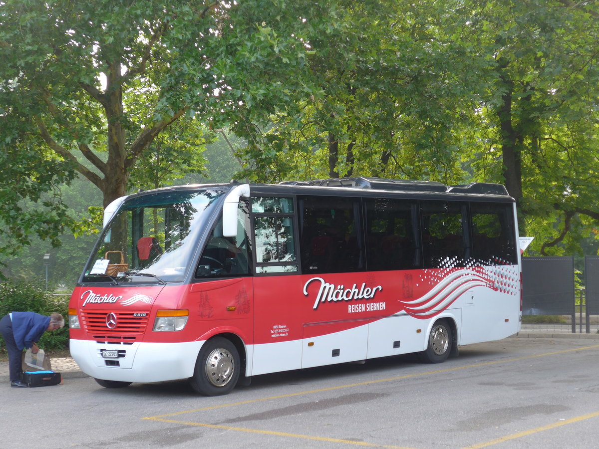 (194'522) - M�chler, Siebnen - SZ 22'903 - Mercedes am 7. Juli 2018 in Z�rich, Sihlquai