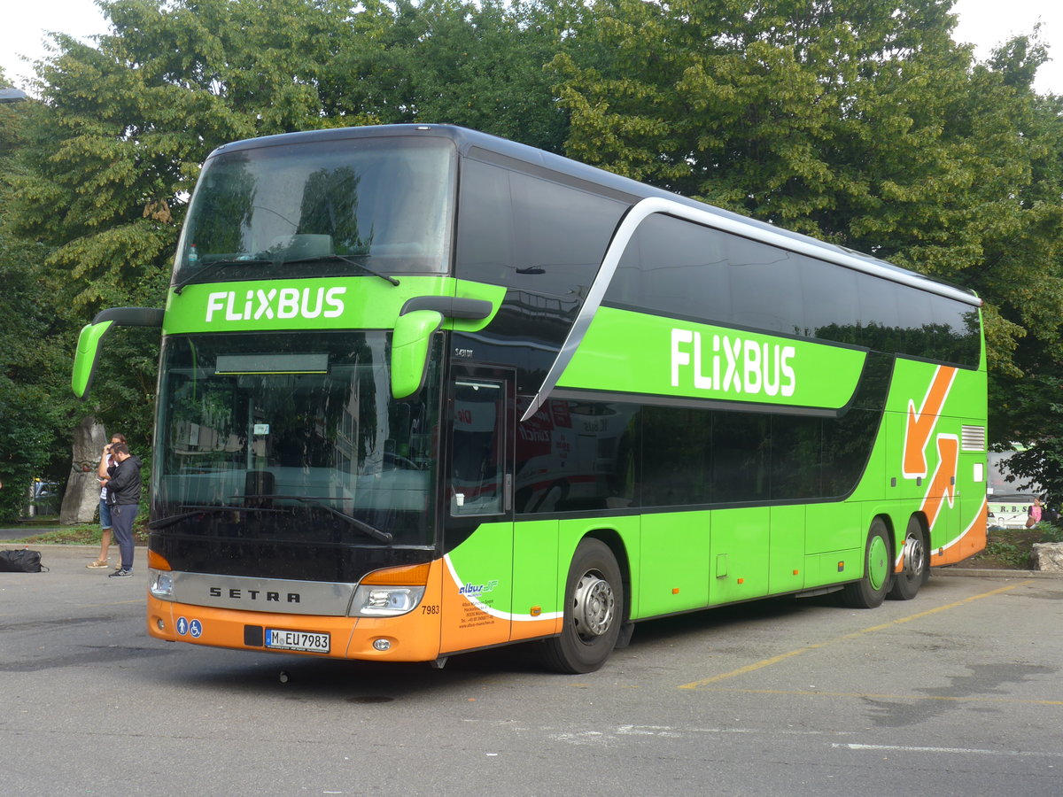 (194'523) - Aus Deutschland: Albus, M�nchen - Nr. 7983/M-EU 7983 - Setra am 7. Juli 2018 in Z�rich, Sihlquai