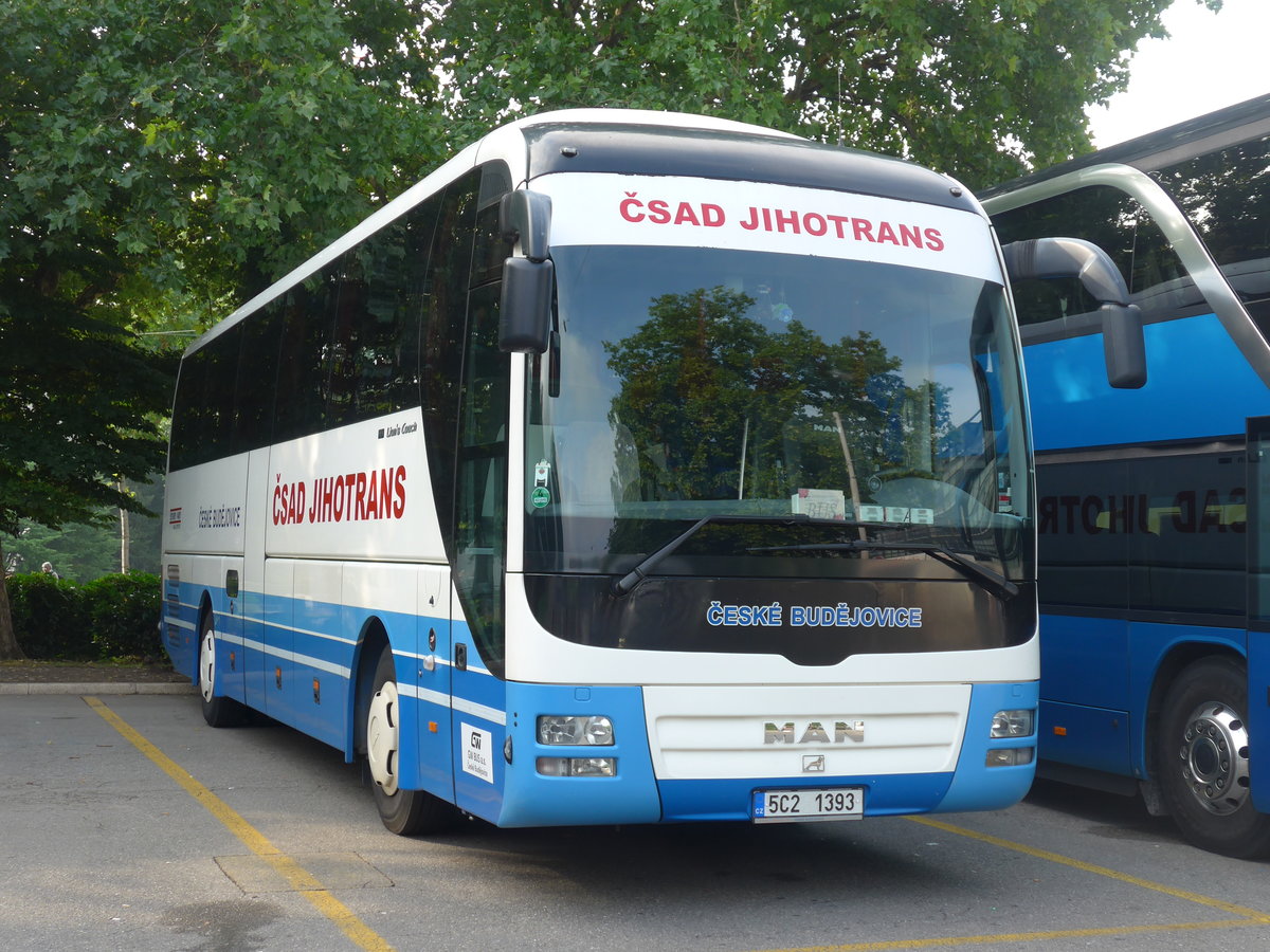 (194'525) - Aus Tschechien: CSAD Cesk� Bud�jovice - 5C2 1393 - MAN am 7. Juli 2018 in Z�rich, Sihlquai