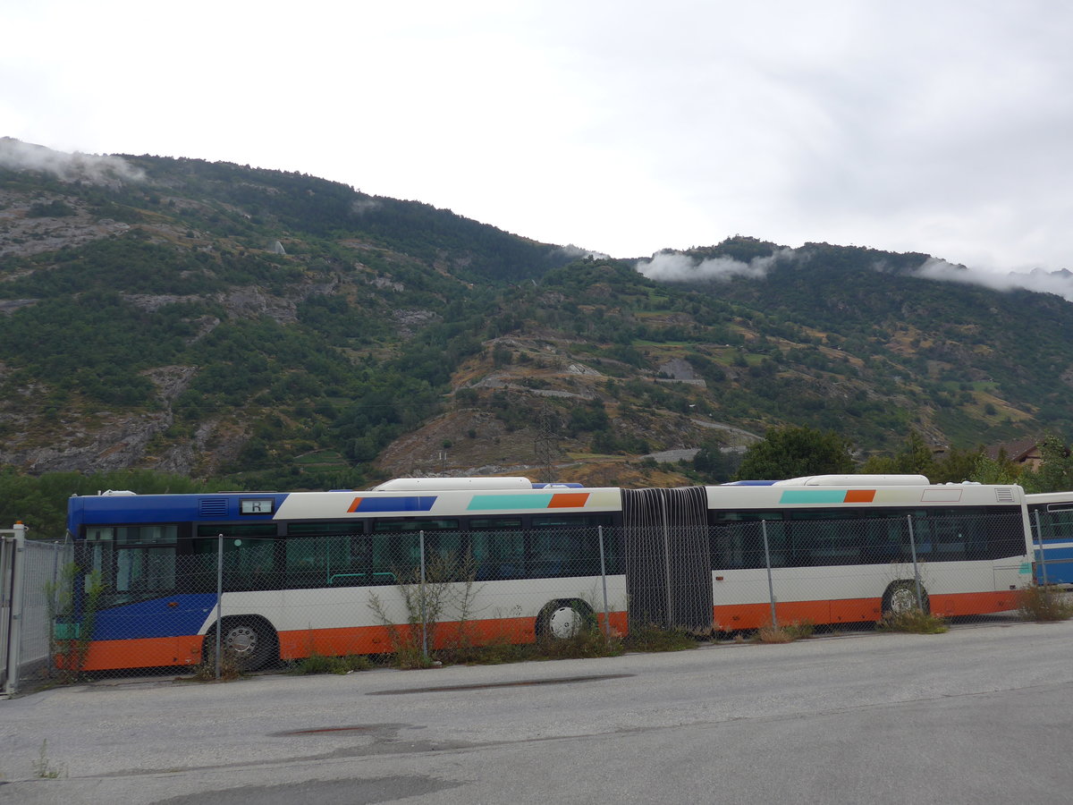 (194'922) - Ruffiner, Turtmann - Volvo (ex Globe-Limo, Gen�ve Nr. 354; ex TPG Gen�ve Nr. 354) am 21. Juli 2018 in Turtmann, Garage