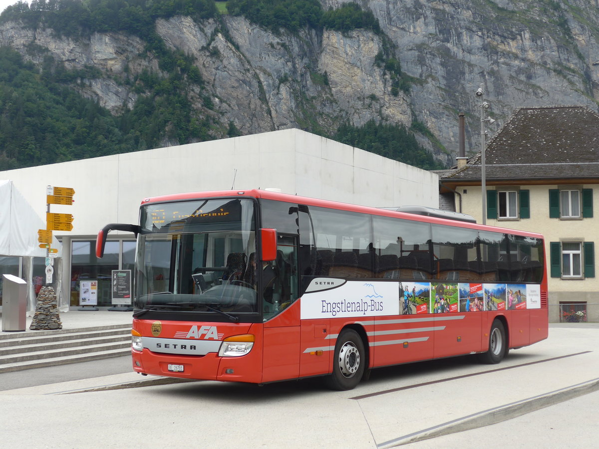 (194'975) - AFA Adelboden - Nr. 24/BE 26'701 - Setra am 21. Juli 2018 in Innertkirchen, Grimseltor (Einsatz AVG M. f�r Engstlenalp-Bus)