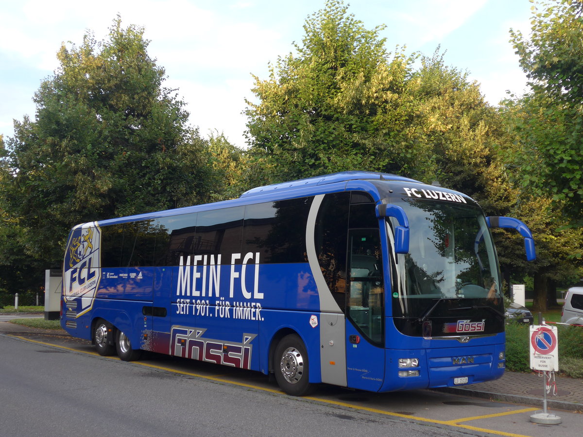 (195'230) - G�ssi, Horw - LU 15'118 - MAN am 28. Juli 2018 in Thun, Hotel Seepark