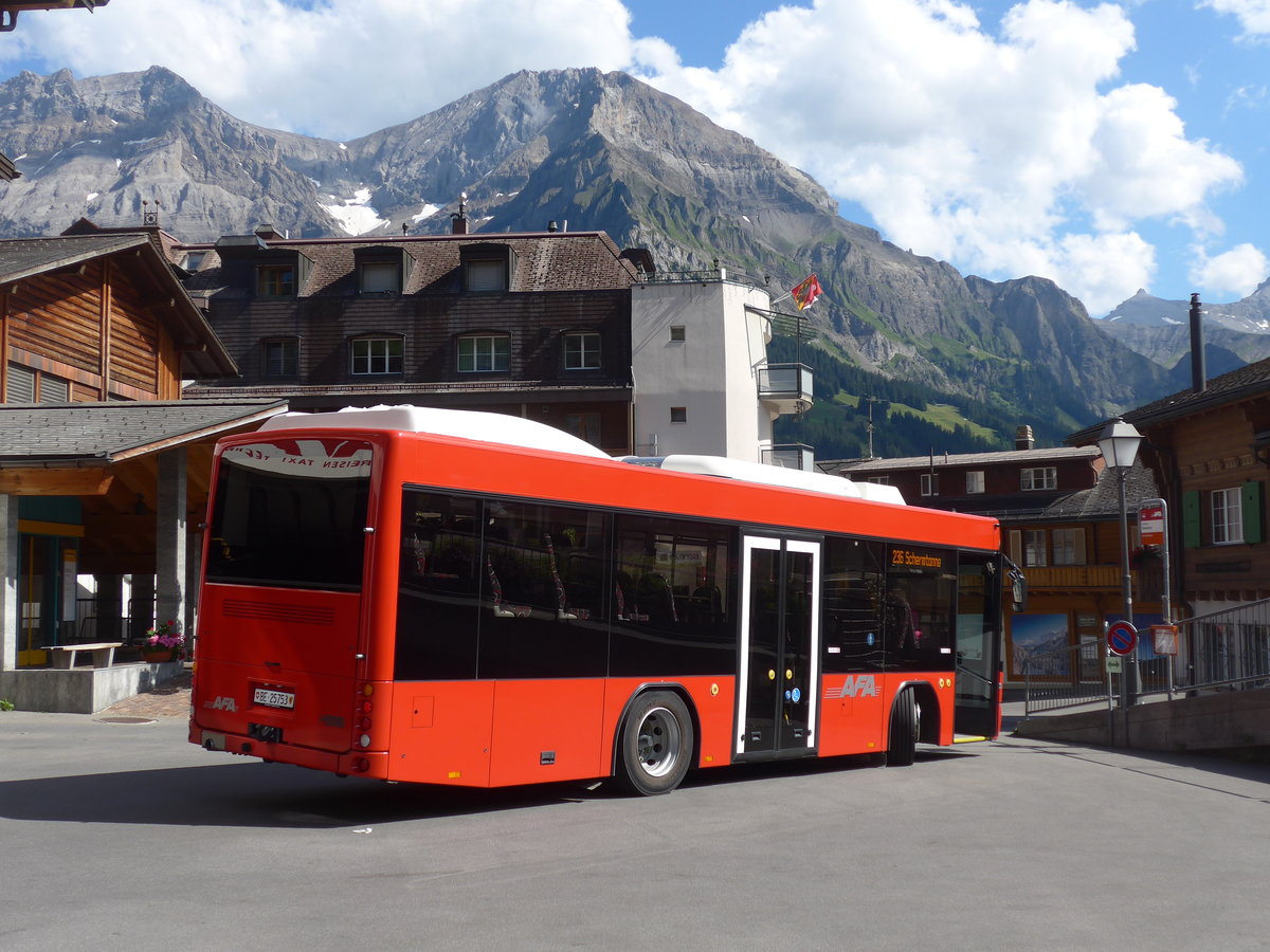 (195'822) - AFA Adelboden - Nr. 39/BE 25'753 - Scania/Hess am 12. August 2018 in Adelboden, Busstation