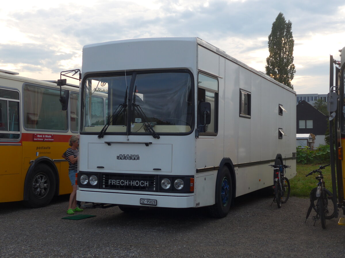 (195'913) - R�tsche, R�ti - SZ 95'828 - NAW/FHS am 17. August 2018 in Wettingen, Zirkuswiese