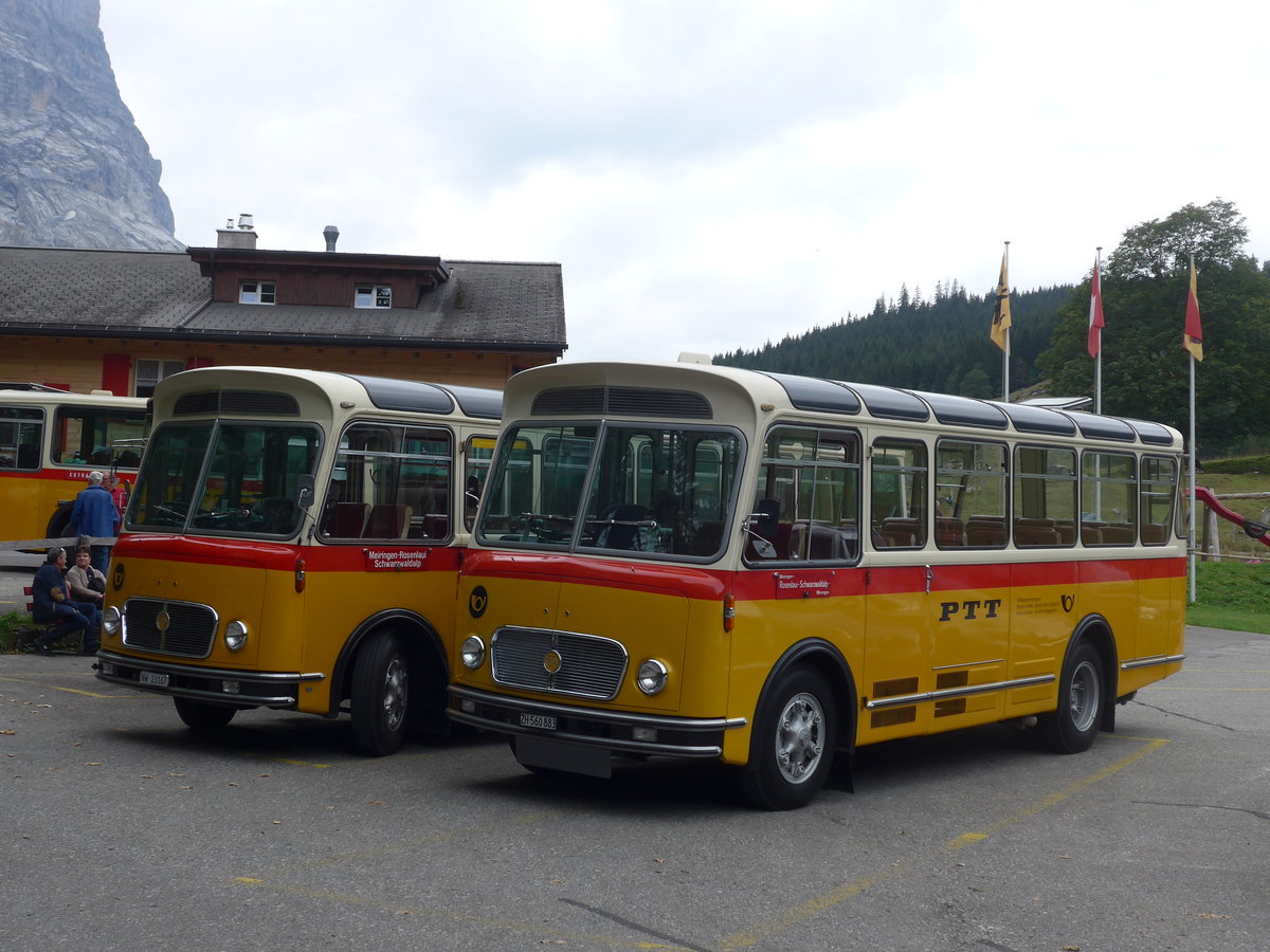 (197'795) - Frutig, Birmensdorf - ZH 560'883 - FBW/FHS (ex P 23'217) am 16. September 2018 auf der Schwarzwaldalp