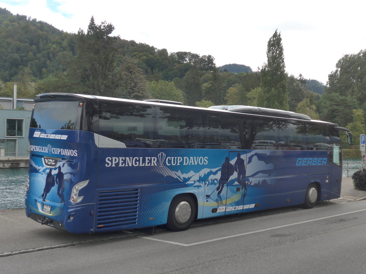 (197'961) - Gerber, Roggwil - BE 359'244 - VDL am 24. September 2018 bei der Schifflndte Thun