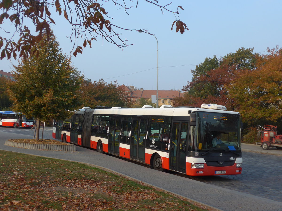 (198'476) - DPP Praha - Nr. 6656/2AI 4597 - SOR am 19. Oktober 2018 in Praha, Dejvick