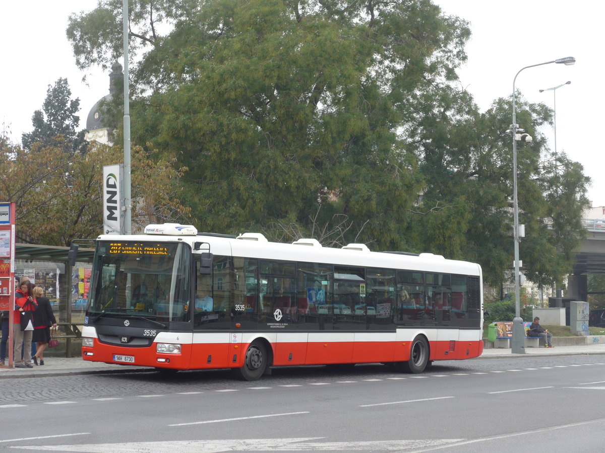 (198'565) - DPP Praha - Nr. 3535/1AH 6733 - SOR am 19. Oktober 2018 in Praha, Florenc