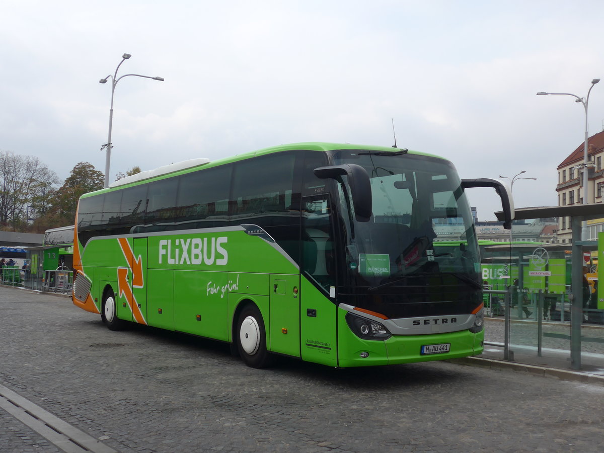(198'609) - Aus Deutschland: Autobus Oberbayern, Mnchen M-AU 441 - Setra am 19. Oktober 2018 in Praha, Florenc