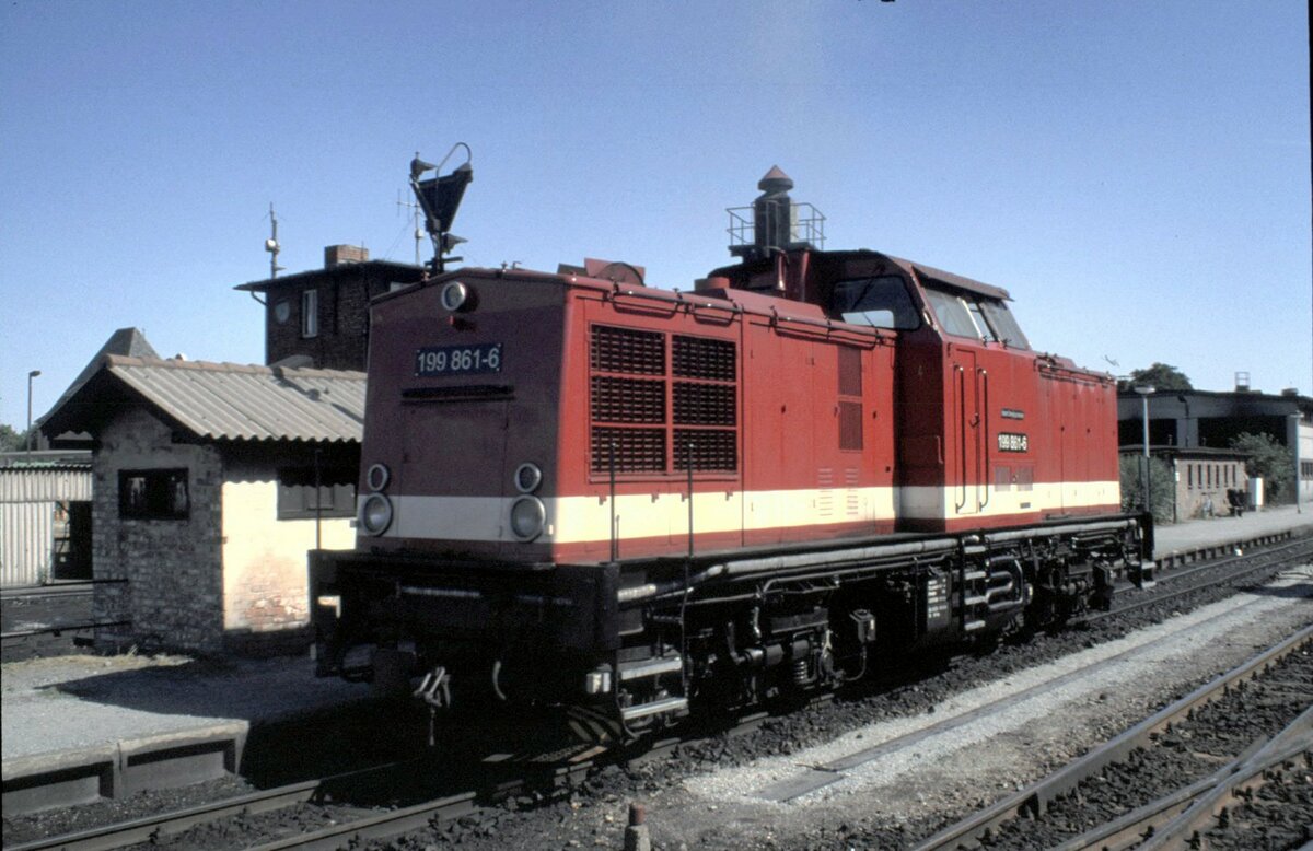 199 861-6 in Werningerode am 31.07.1999.