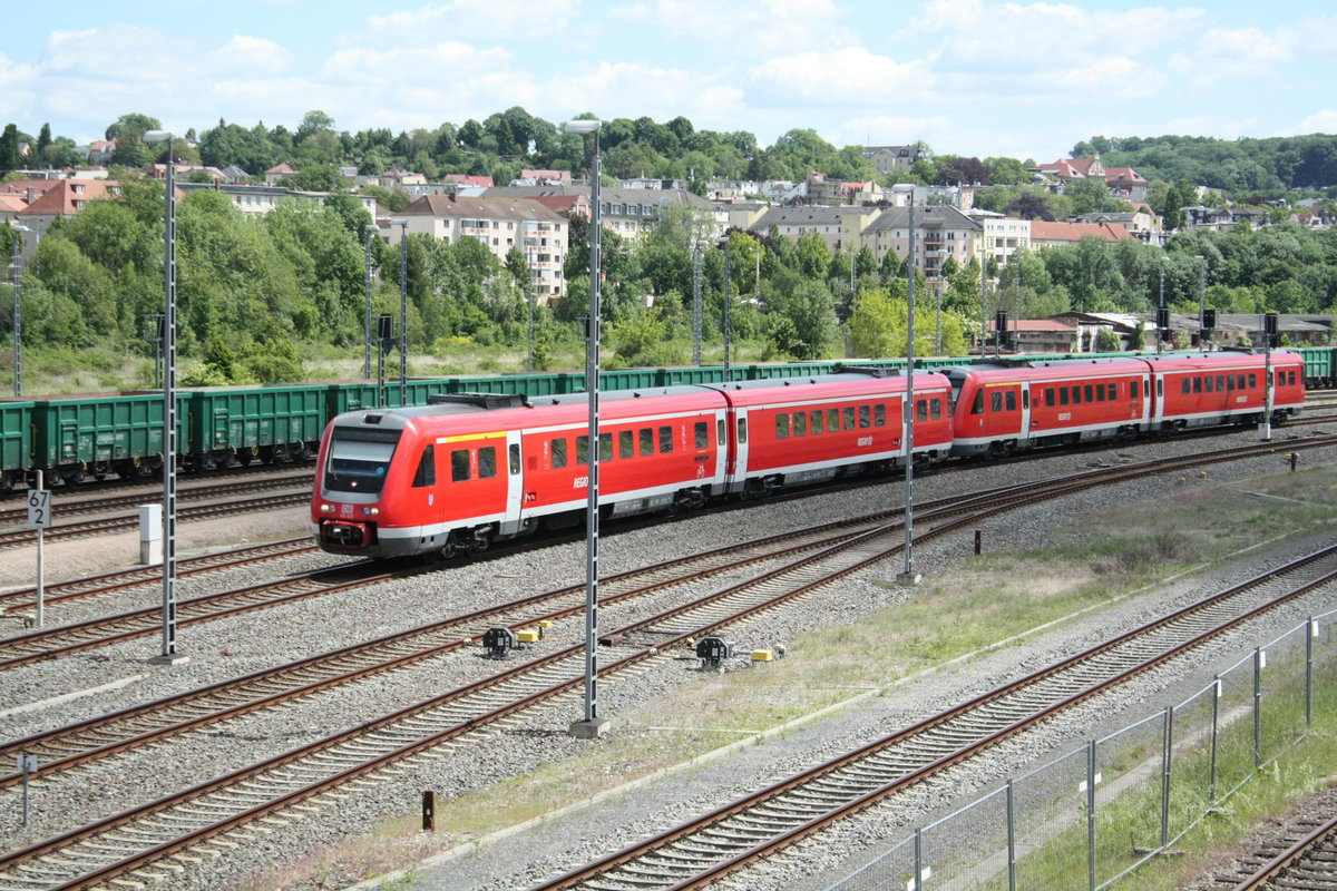 2 612er verlassen Gera in Richtung G�ttingen am 29.5.20
