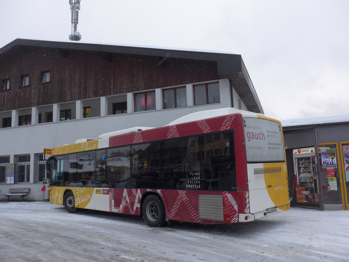 (200'555) - Stuppan, Flims - GR 11'334 - Scania/Hess am 2. Januar 2019 in Flims, Post