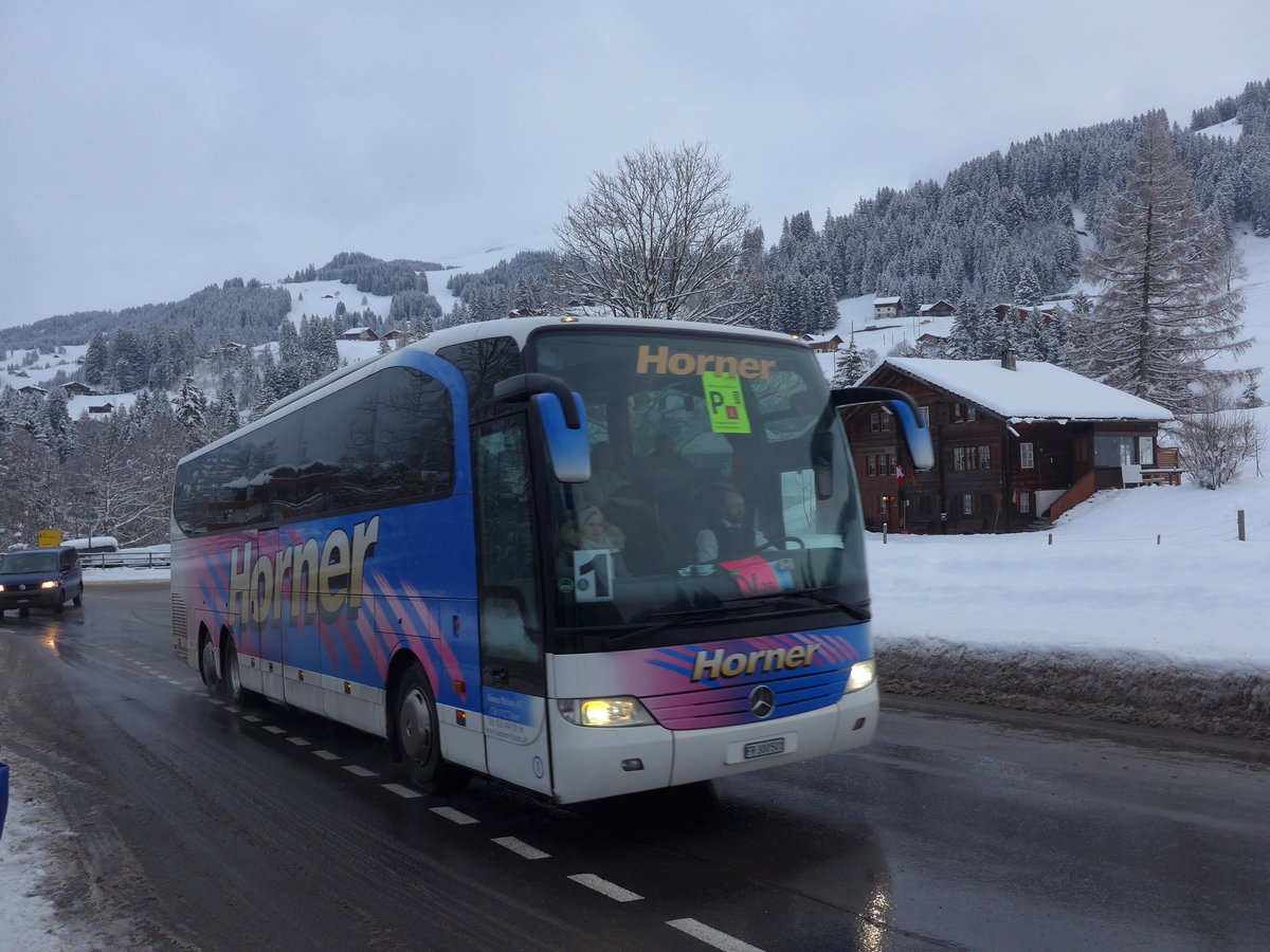 (200'752) - Horner, Tafers - Nr. 1/FR 300'501 - Mercedes am 12. Januar 2019 in Adelboden, Oey