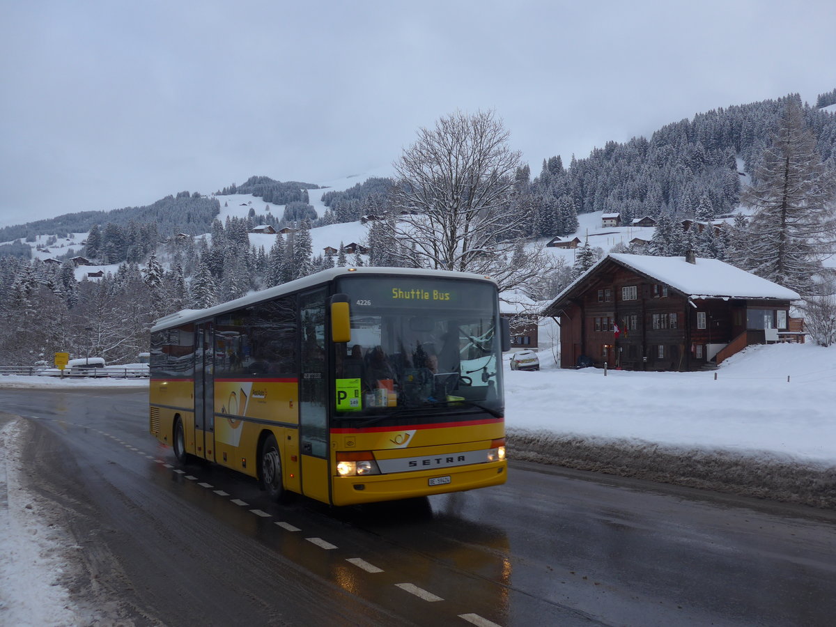 (200'758) - Fl�ck, Brienz - Nr. /BE 59'424 - Setra am 12. Januar 2019 in Adelboden, Oey