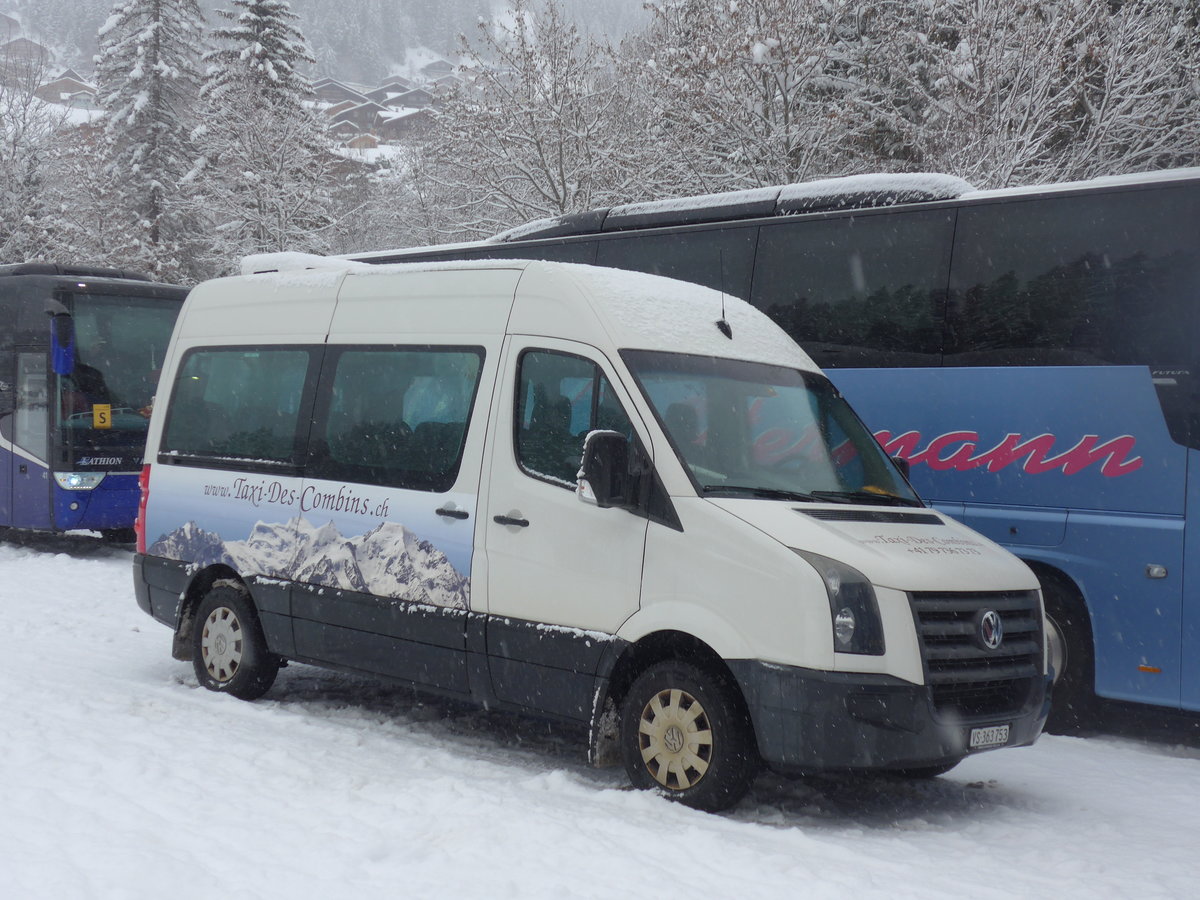 (201'120) - Michellod, Verseg�res - VS 363'753 - VW am 13. Januar 2019 in Adelboden, ASB