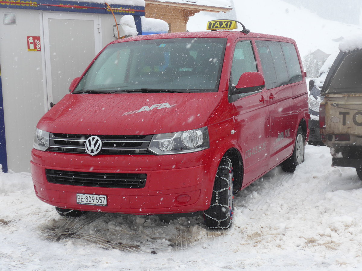 (201'134) - AFA Adelboden - BE 809'557 - VW am 13. Januar 2019 in Adelboden, Weltcup