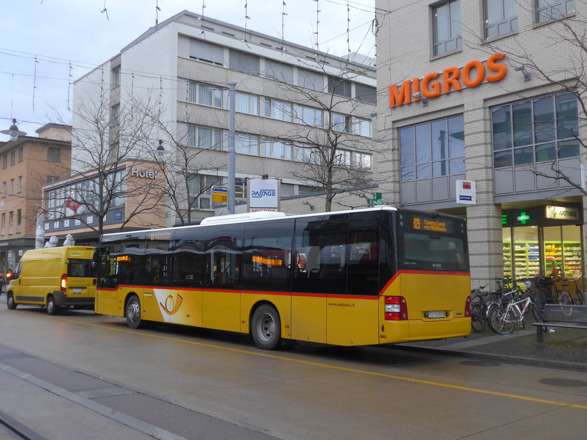 (201'205) - PostAuto Ostschweiz - TG 114'965 - MAN am 17. Januar 2019 beim Bahnhof Frauenfeld