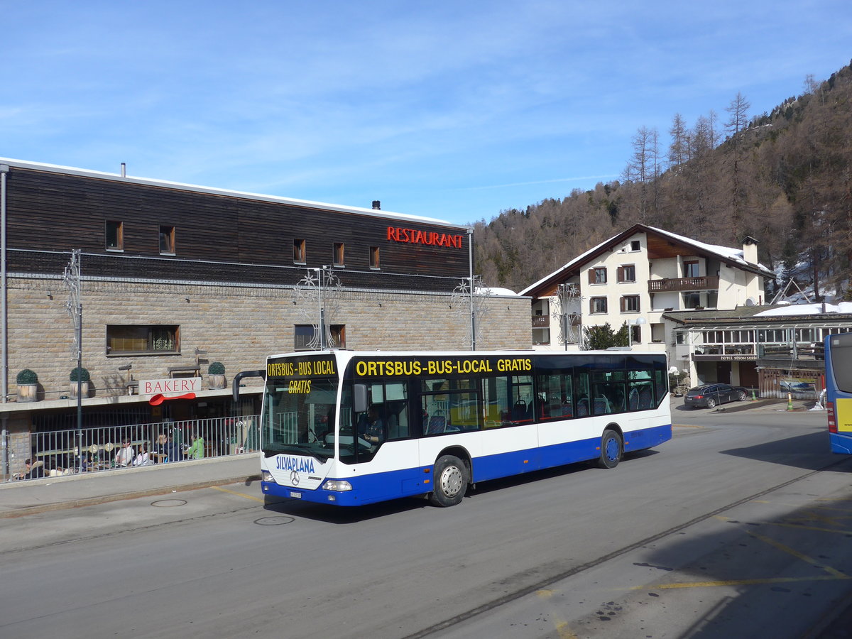 (201'844) - Corvatsch Power, Silvaplana - GR 152'188 - Mercedes (ex VZO Gr�ningen Nr. 16) am 2. M�rz 2019 in Surlej, Corvatschbahn