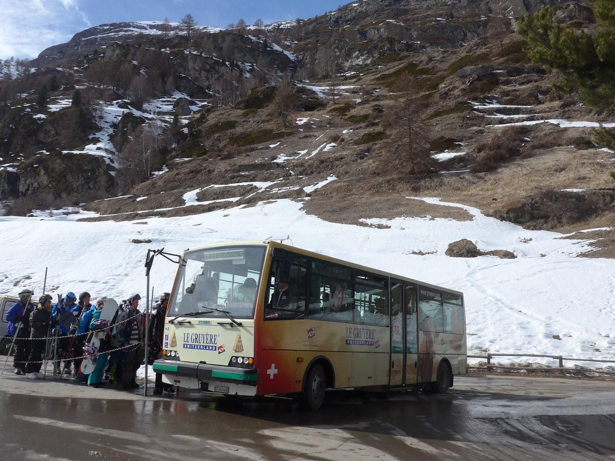 (201'870) - OBZ Zermatt - Nr. 8/VS 143'406 - Stimbo am 3. Mrz 2019 in Zermatt, Matterhorn glacier paradise