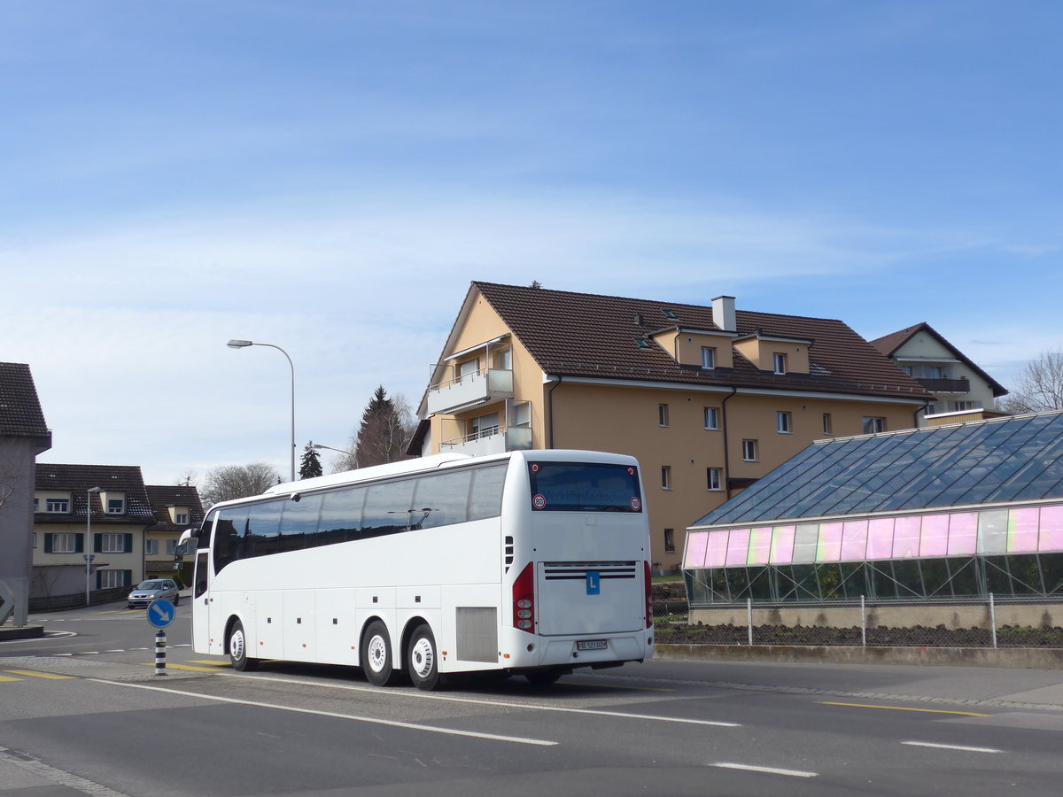 (202'339) - Bernmobil, Bern - BE 523'345 - Volvo am 12. M�rz 2019 in K�niz, Weiermatt