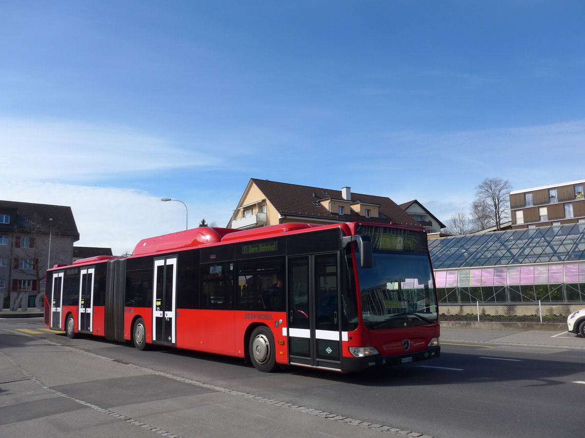 (202'343) - Bernmobil, Bern - Nr. 856/BE 671'856 - Mercedes am 12. M�rz 2019 in K�niz, Weiermatt