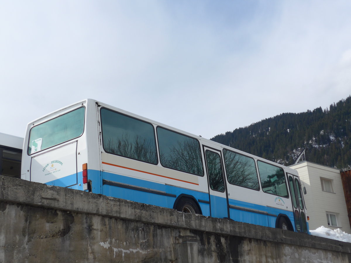 (202'460) - Leysin-Excursions, Leysin - NAW/Hess (ex RTB Altst�tten Nr. 50) am 17. M�rz 2019 in Leysin, Garage