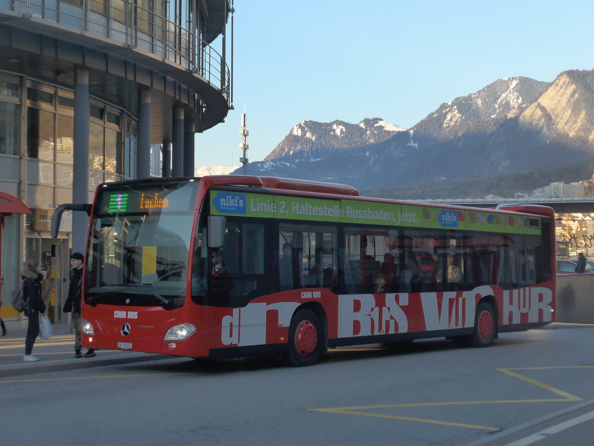 (202'657) - SBC Chur - Nr. 16/GR 97'516 - Mercedes am 20. M�rz 2019 in Chur, Post I