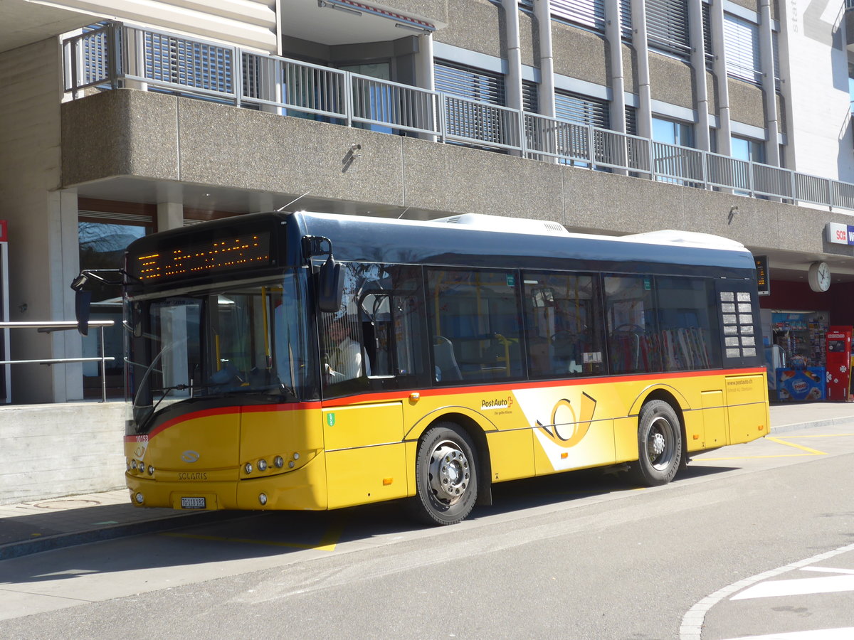 (202'706) - Mock+Weber, St. Pelagiberg - TG 110'182 - Solaris (ex Schmidt, Oberb�ren) am 21. M�rz 2019 beim Bahnhof Wittenbach