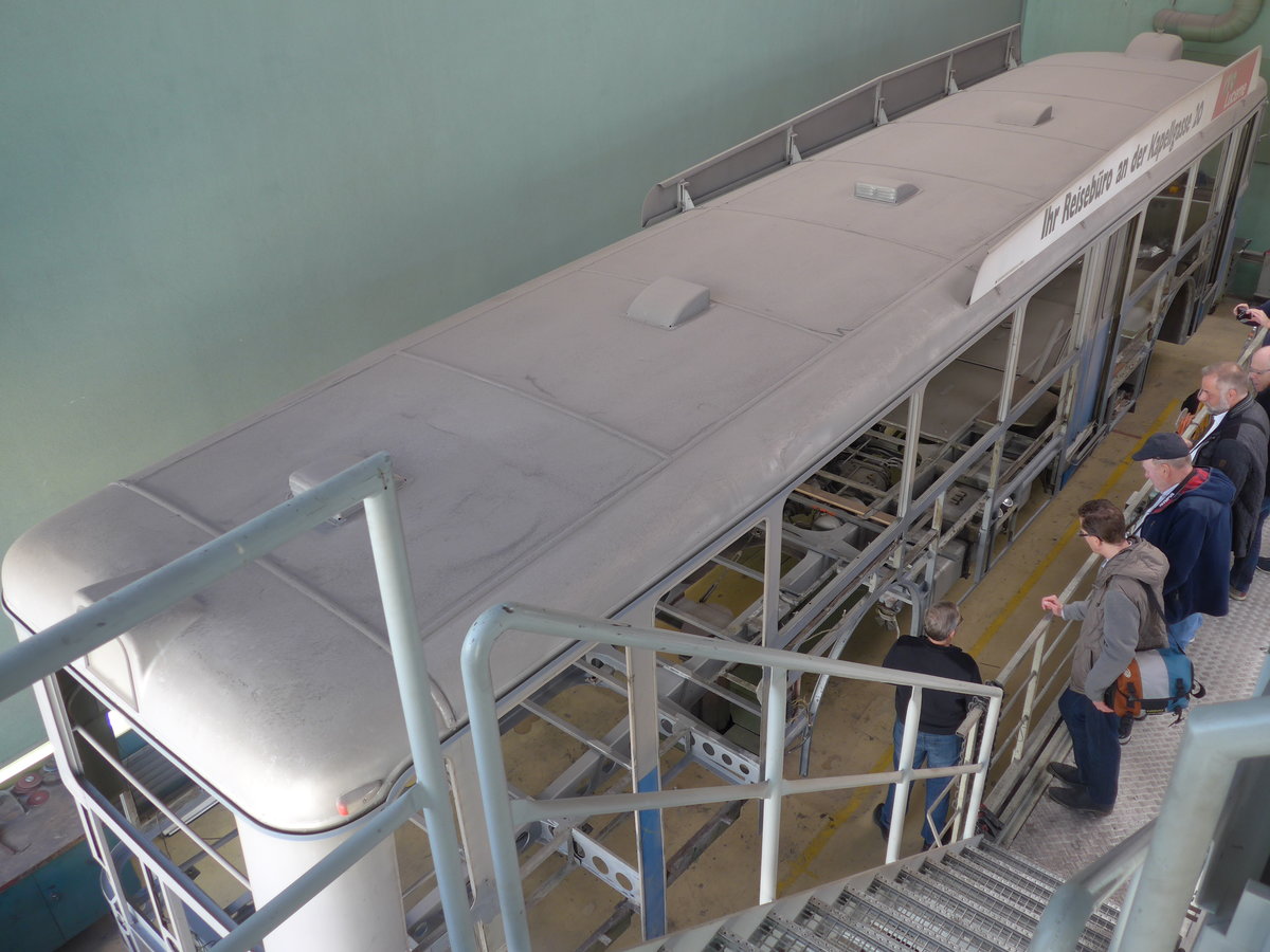 (202'944) - VBL Luzern (vbl-historic) - Nr. 81 - FBW/Hess am 23. M�rz 2019 in Luzern, Depot (in Restauration)