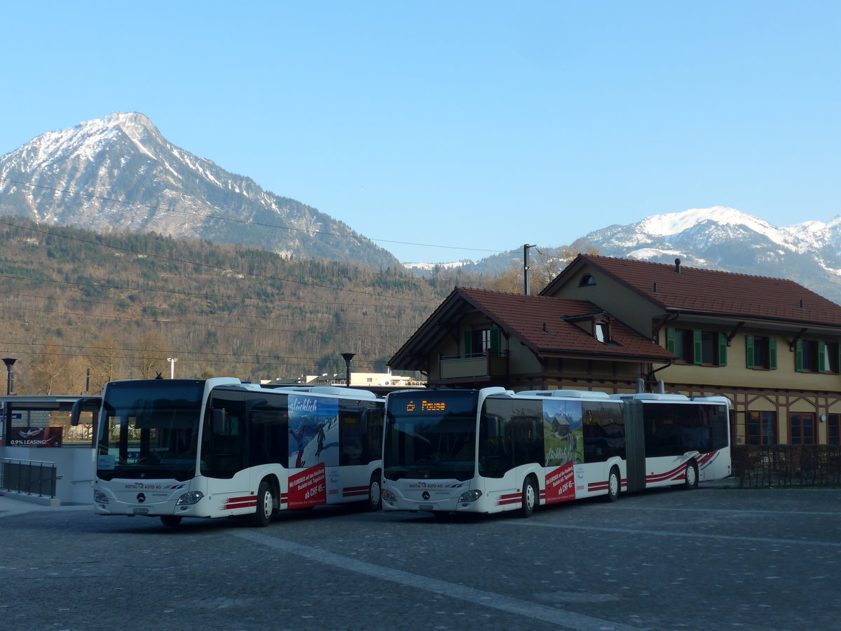 (203'407) - ARAG Ruswil - Nr. 36/LU 173'560 - Mercedes am 30. M�rz 2019 beim Bahnhof Alpnachstad