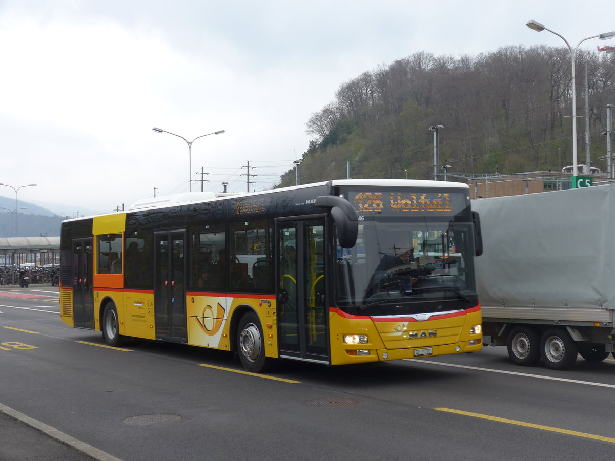 (203'696) - Wyss, Boningen - Nr. 65/SO 21'793 - MAN am 14. April 2019 beim Bahnhof Olten