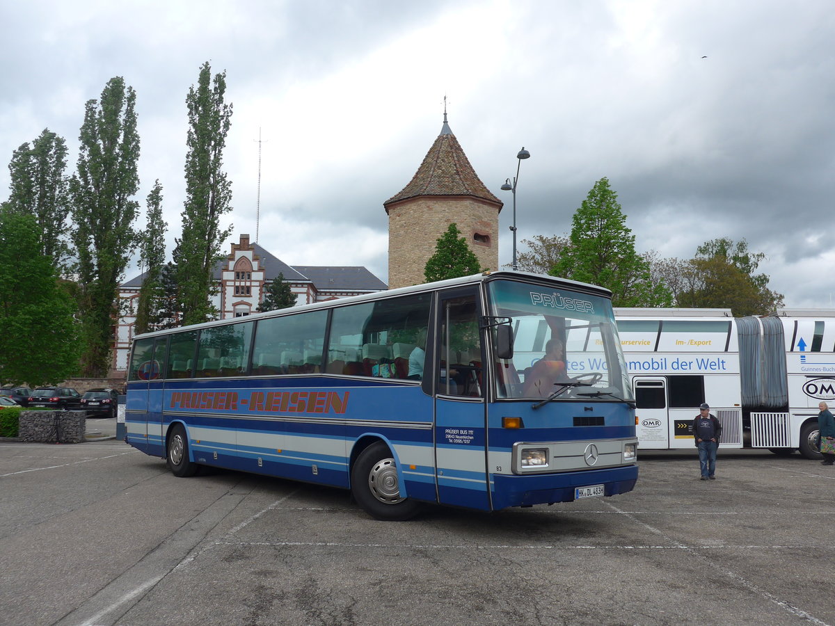 (204'030) - Aus Deutschland: Prser, Neuenkirchen - Nr. 83/HK-DL 483H - Mercedes/Vetter am 26. April 2019 in Haguenau, Parkplatz