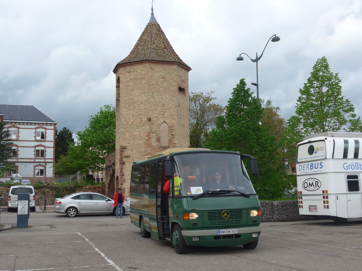(204'042) - Aus Oesterreich: HCW Puchen - BN DW 303 - Mercedes/Auw�rter am 26. April 2019 in Haguenau, Parkplatz